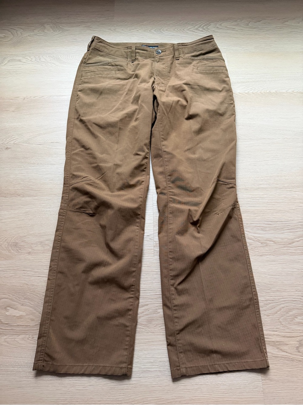 5.11 Tactical Pants Mens Size 34x32 Brown Ripstop Outdoor Workwear